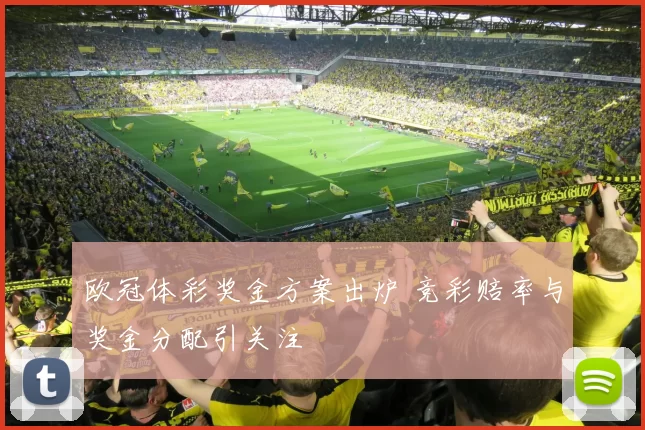 欧冠体彩奖金方案出炉 竞彩赔率与奖金分配引关注